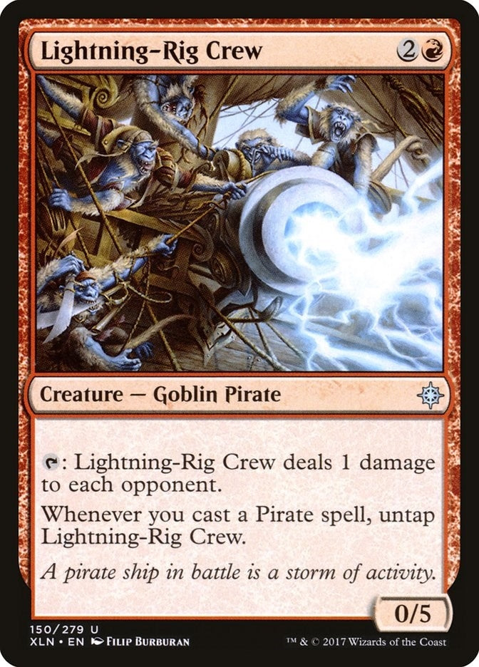 Image for Lightning-Rig Crew (150) (Ixalan) - Magic: The Gathering