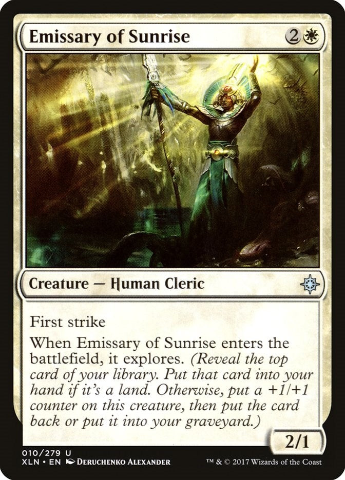 Image for Emissary of Sunrise (10) (Ixalan) - Magic: The Gathering