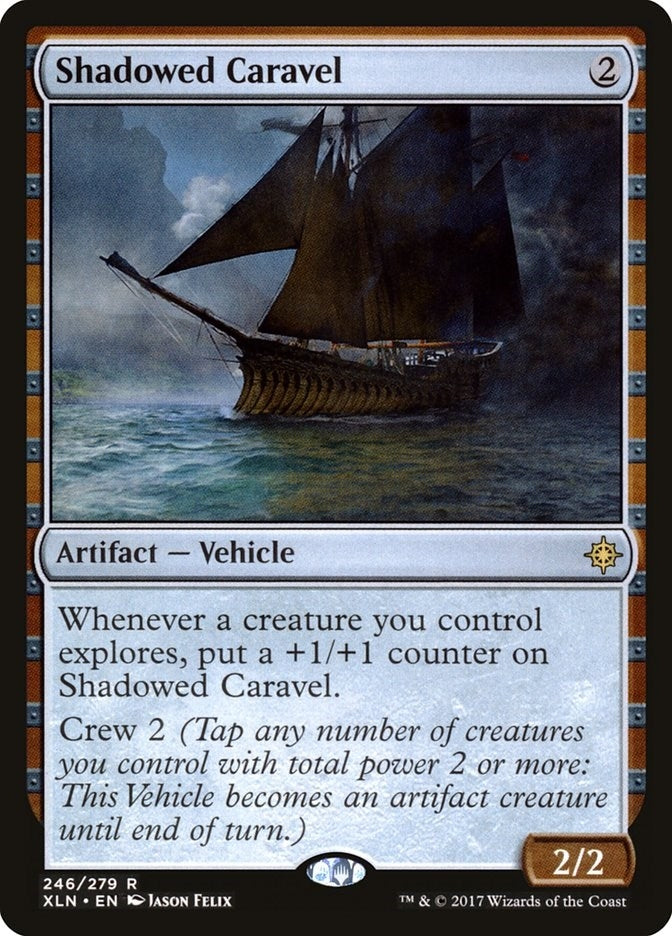 Image for Shadowed Caravel (246) (Ixalan) - Magic: The Gathering