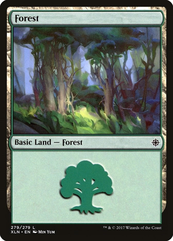Image for Forest (279) (279) (Ixalan) - Magic: The Gathering