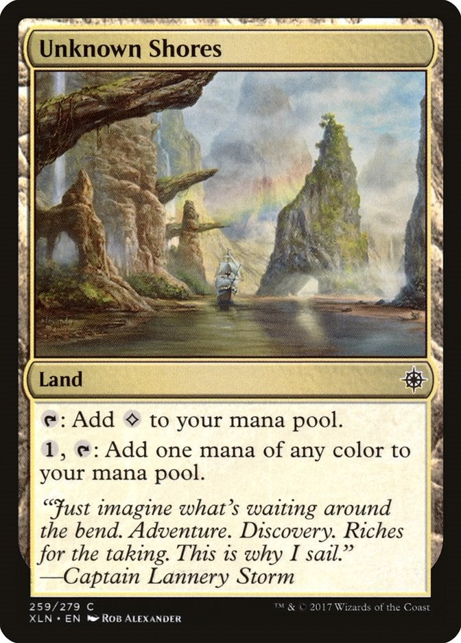Image for Unknown Shores (259) (Ixalan) - Magic: The Gathering