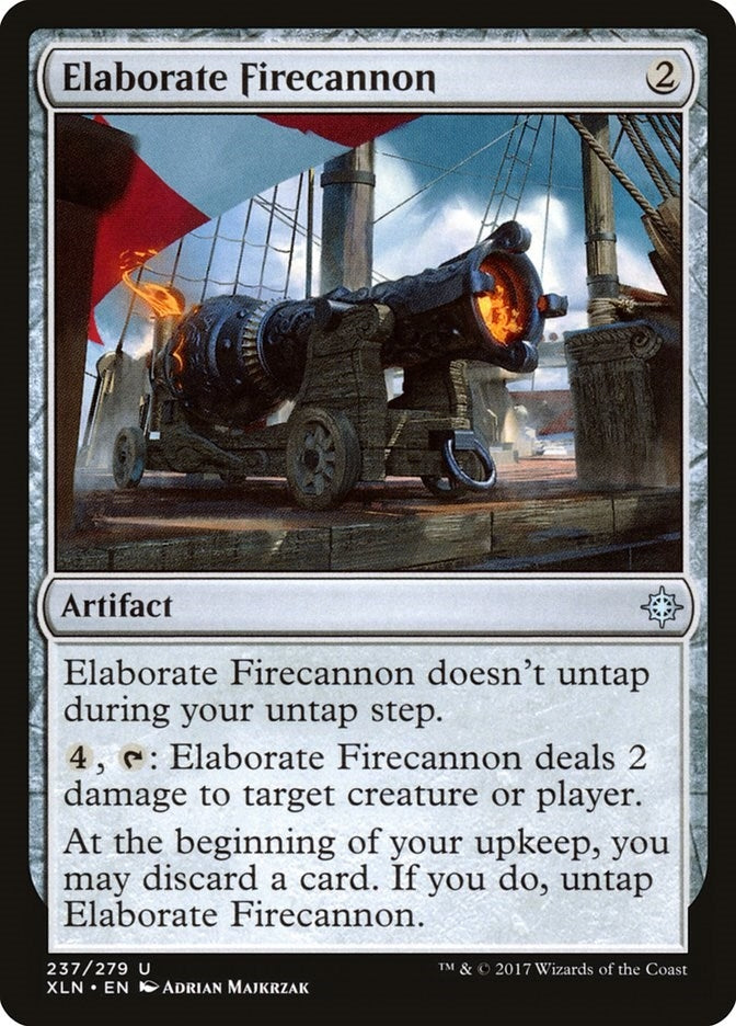 Image for Elaborate Firecannon (237) (Ixalan) - Magic: The Gathering