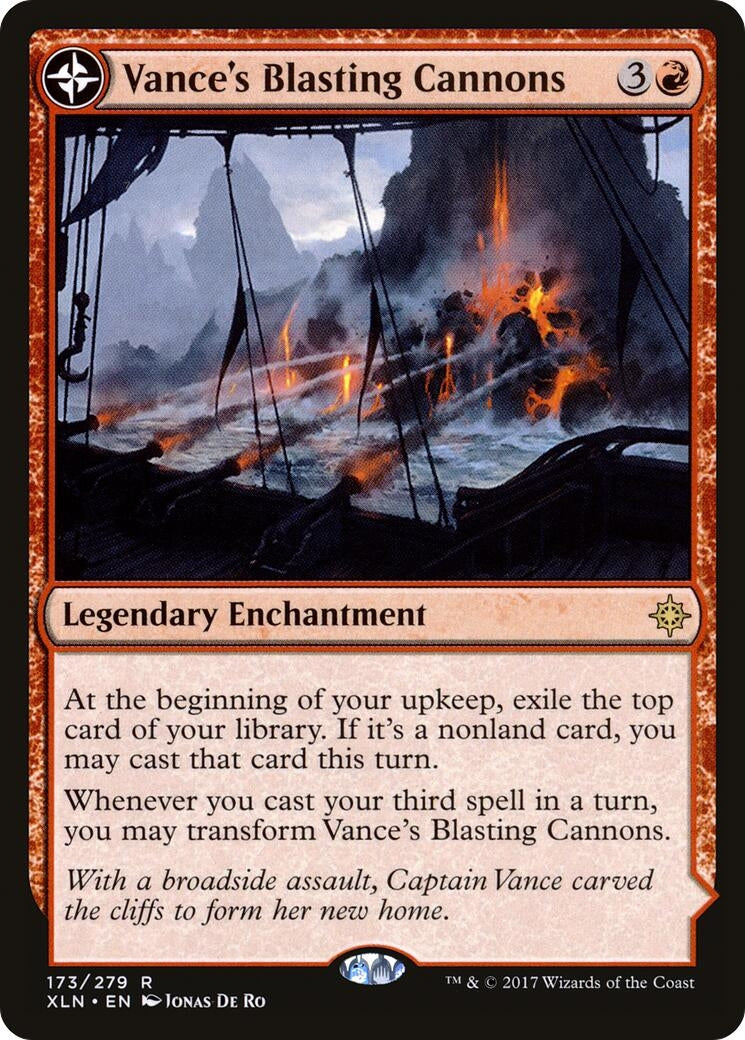 Image for Vance's Blasting Cannons (173) (Ixalan) - Magic: The Gathering
