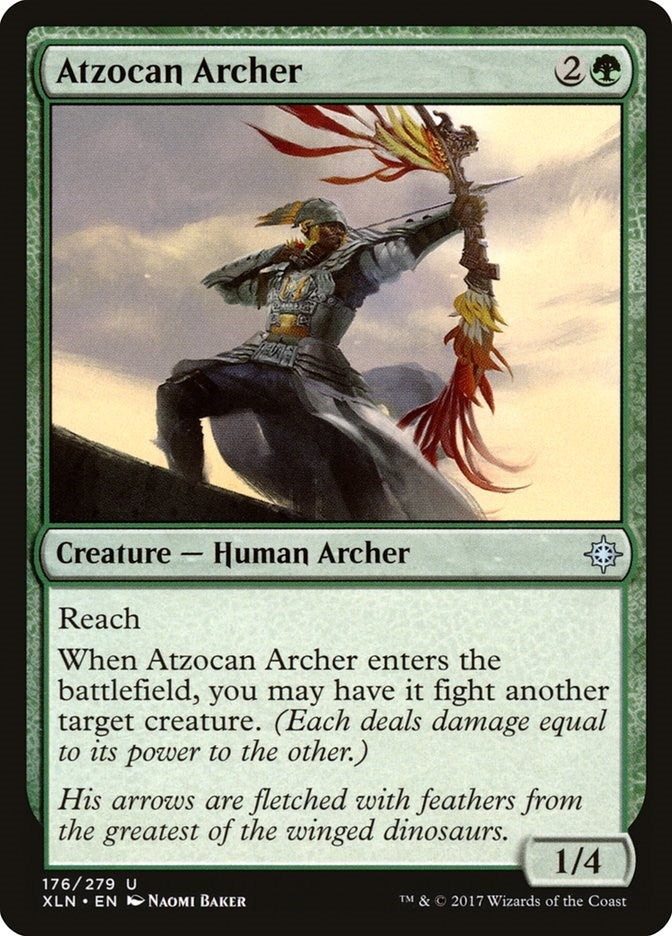 Image for Atzocan Archer (176) (Ixalan) - Magic: The Gathering