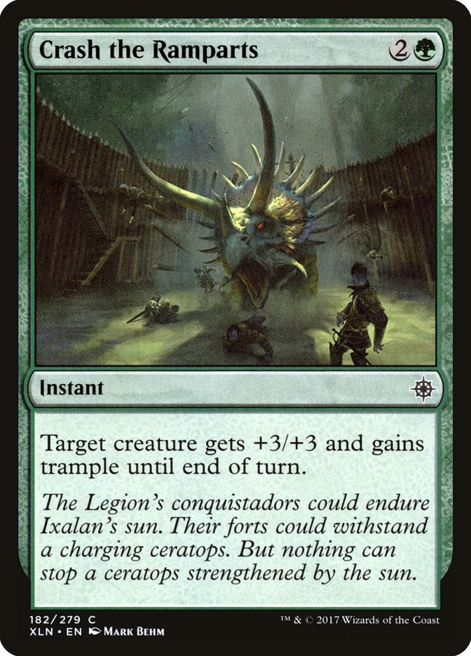 Image for Crash the Ramparts (182) (Ixalan) - Magic: The Gathering