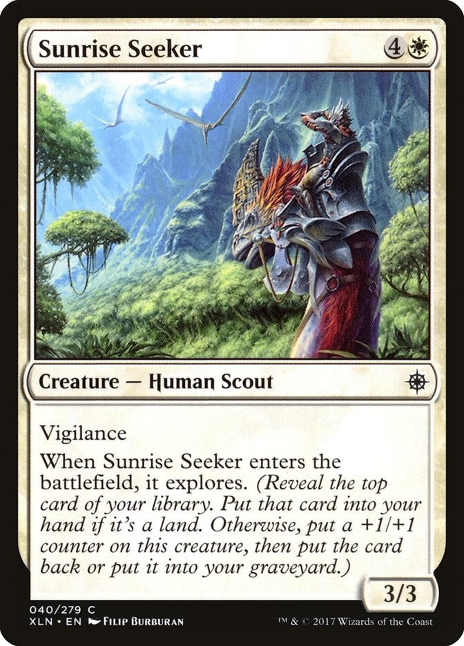 Image for Sunrise Seeker (40) (Ixalan) - Magic: The Gathering