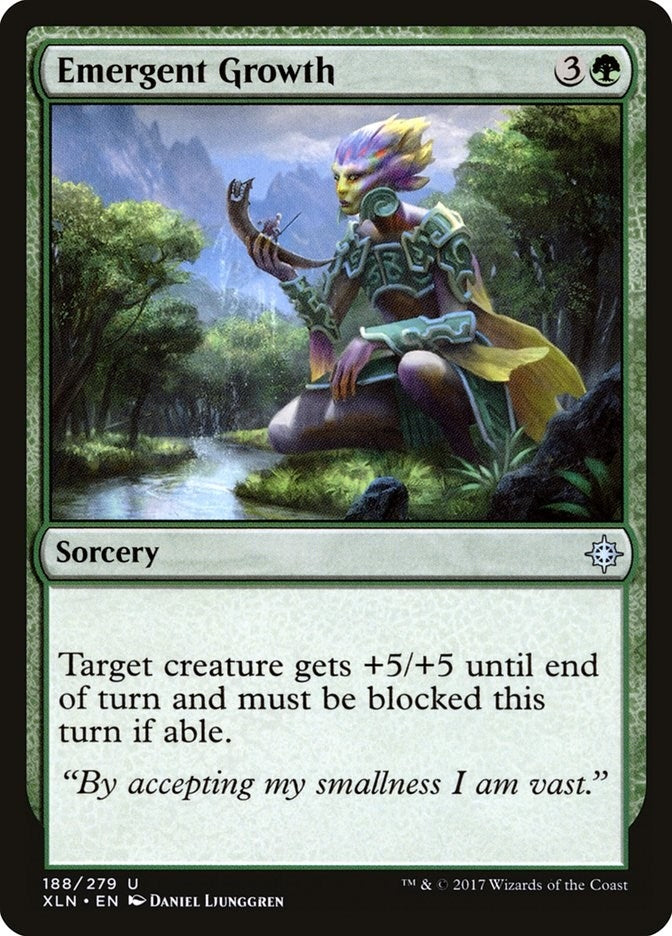 Image for Emergent Growth (188) (Ixalan) - Magic: The Gathering
