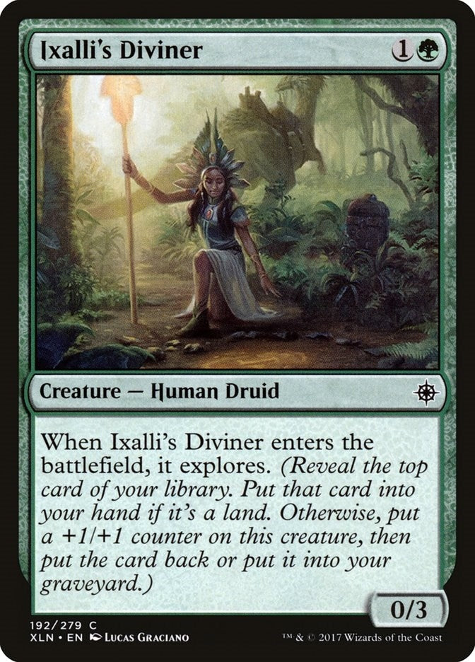 Image for Ixalli's Diviner (192) (Ixalan) - Magic: The Gathering