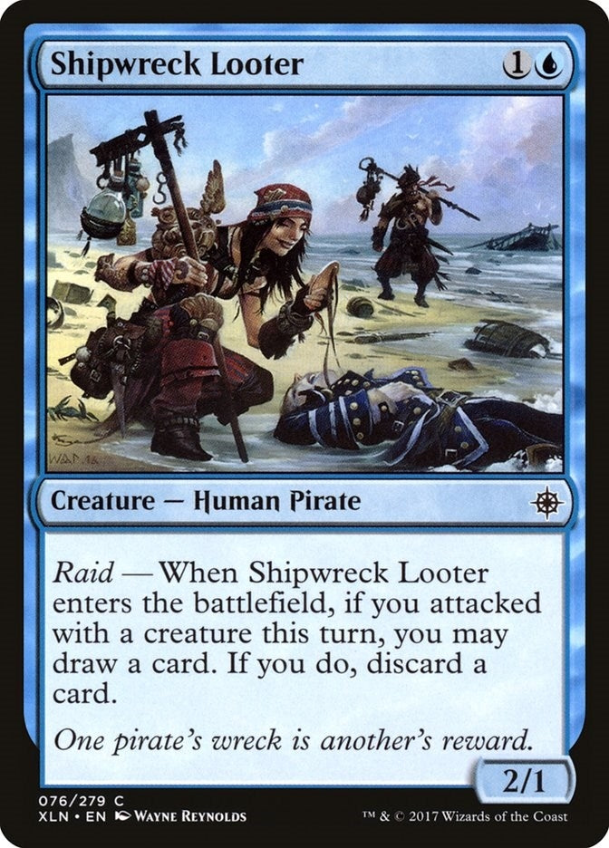 Image for Shipwreck Looter (76) (Ixalan) - Magic: The Gathering