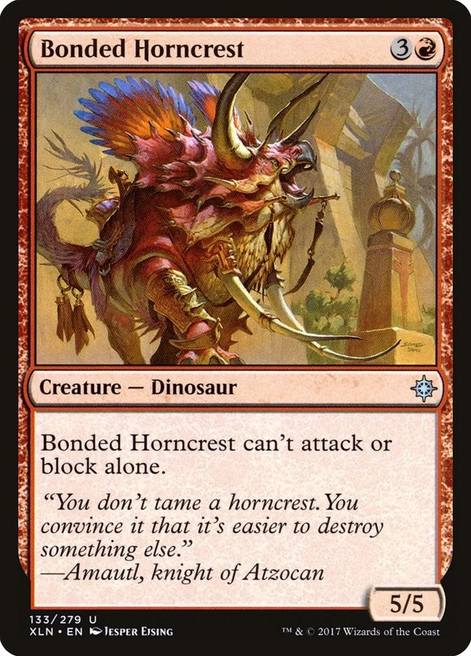 Image for Bonded Horncrest (133) (Ixalan) - Magic: The Gathering