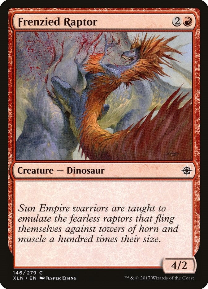 Frenzied Raptor (146) (Ixalan)
