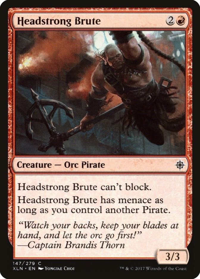 Image for Headstrong Brute (147) (Ixalan) - Magic: The Gathering