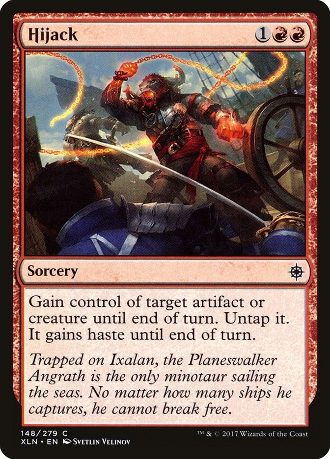 Image for Hijack (148) (Ixalan) - Magic: The Gathering