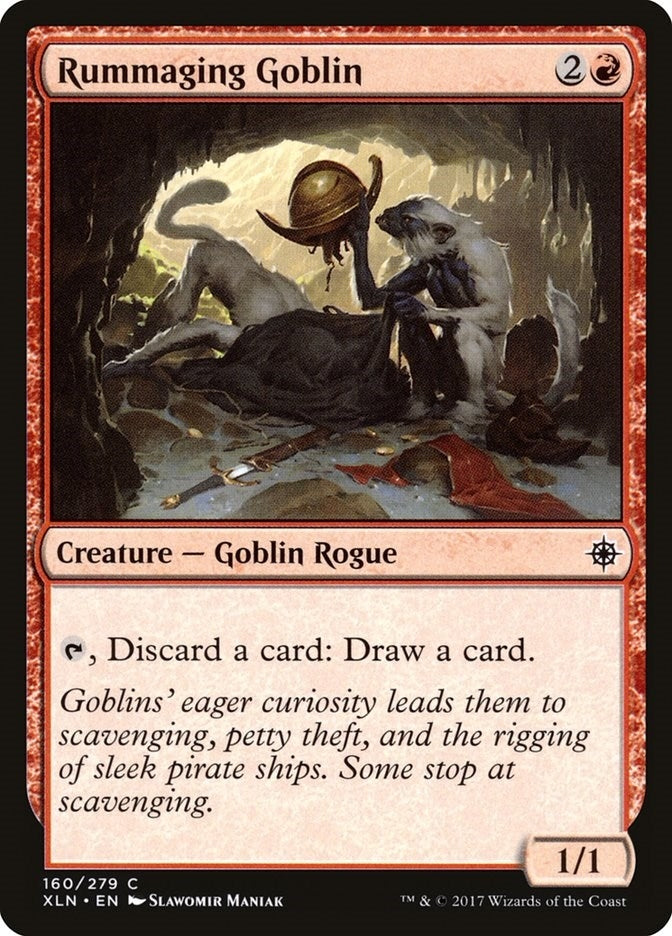 Image for Rummaging Goblin (160) (Ixalan) - Magic: The Gathering