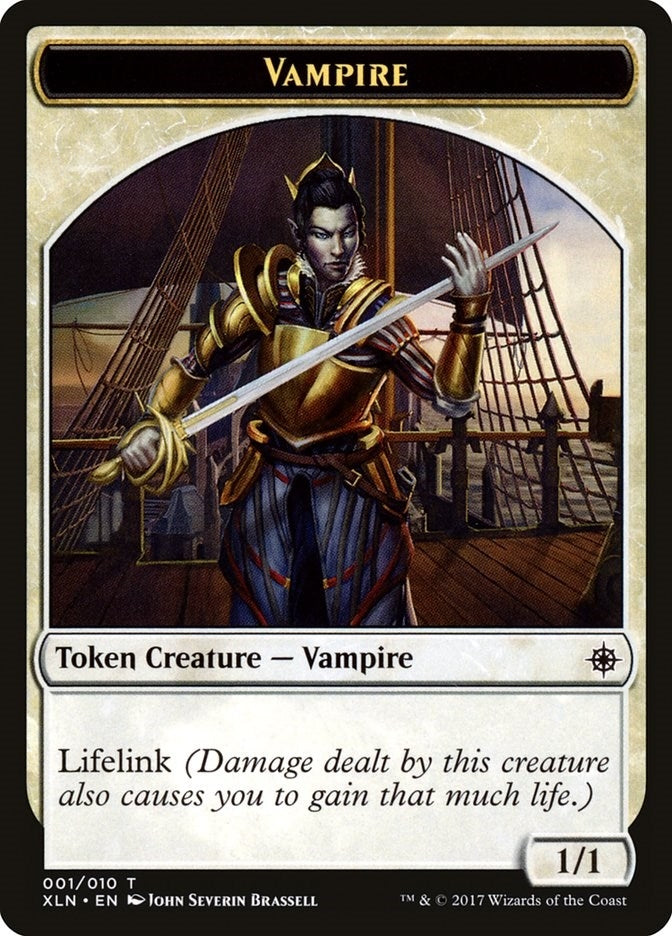 Image for Vampire Token (1) (Ixalan) - Magic: The Gathering