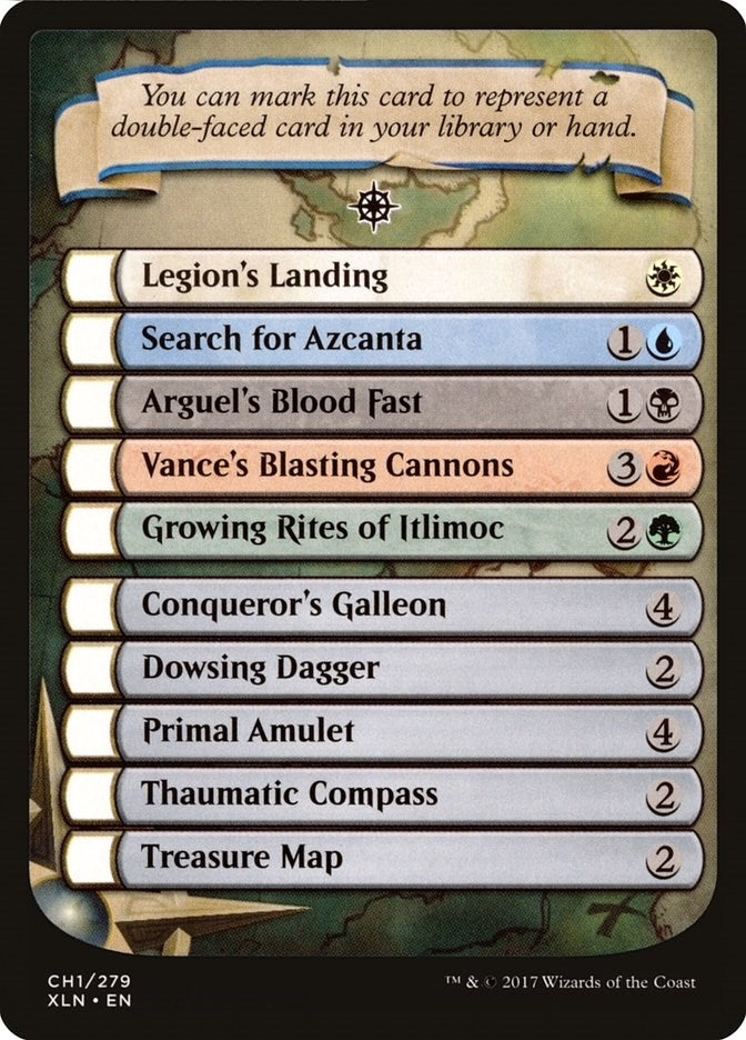 Checklist Card - Ixalan (CH1) (Ixalan)