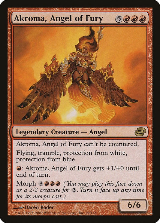 Image for Akroma, Angel of Fury (94) (Planar Chaos) - Magic: The Gathering