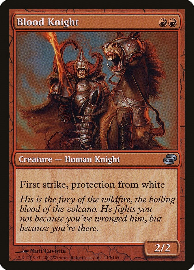 Image for Blood Knight (115) (Planar Chaos) - Magic: The Gathering