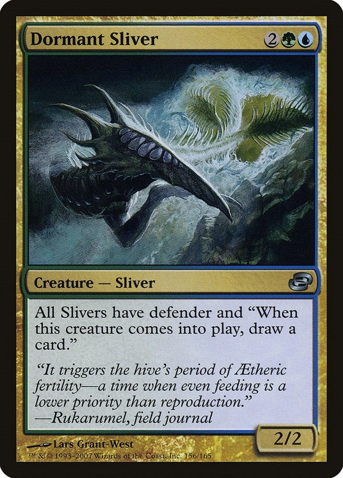 Image for Dormant Sliver (156) (Planar Chaos) - Magic: The Gathering