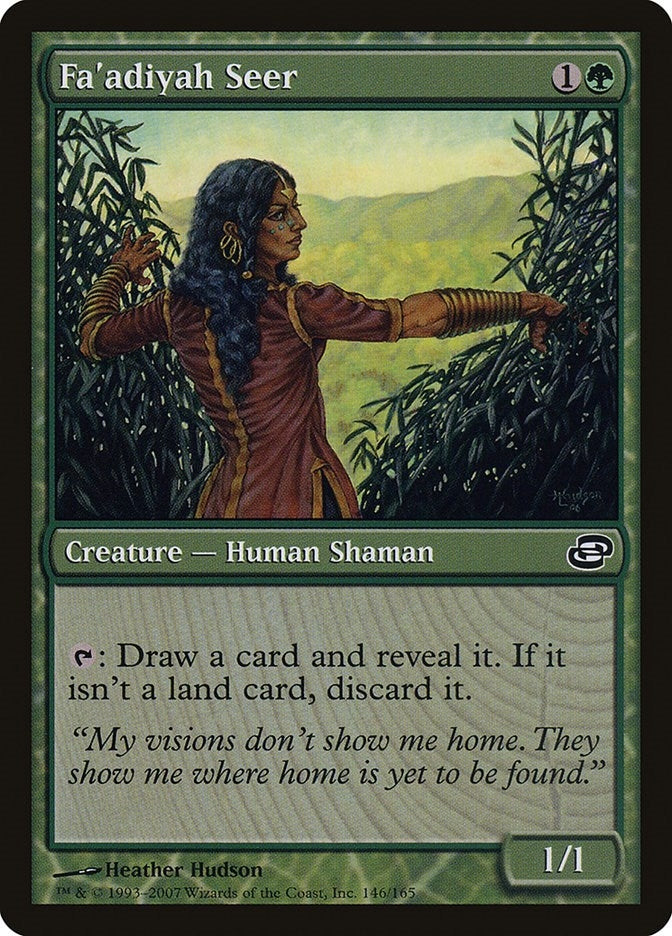 Image for Fa'adiyah Seer (146) (Planar Chaos) - Magic: The Gathering
