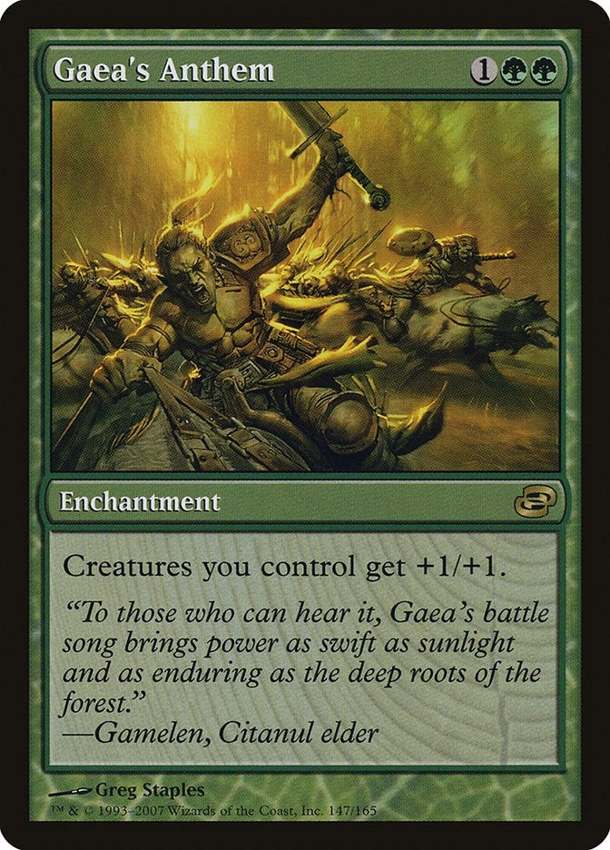Image for Gaea's Anthem (147) (Planar Chaos) - Magic: The Gathering