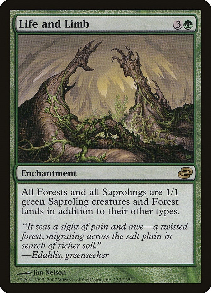 Image for Life and Limb (133) (Planar Chaos) - Magic: The Gathering