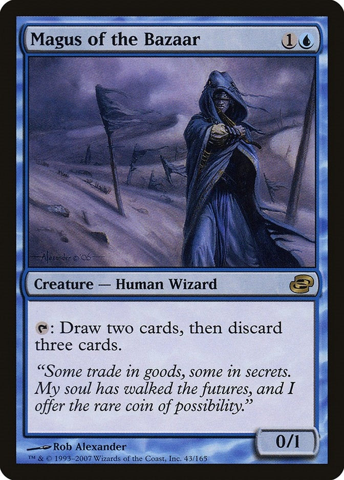 Image for Magus of the Bazaar (43) (Planar Chaos) - Magic: The Gathering