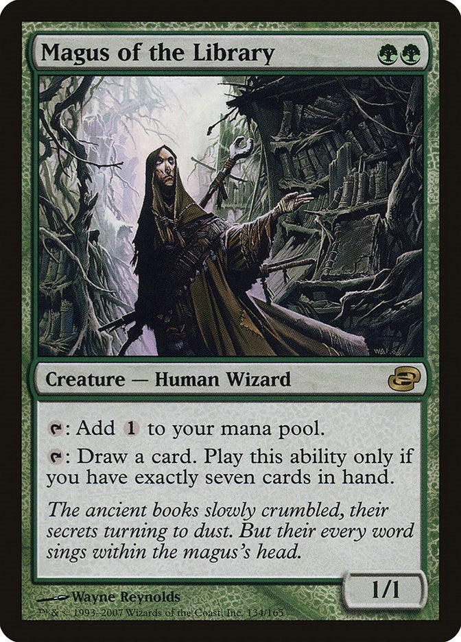 Image for Magus of the Library (134) (Planar Chaos) - Magic: The Gathering