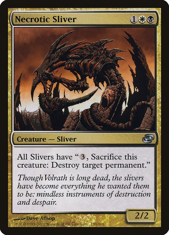 Image for Necrotic Sliver (159) (Planar Chaos) - Magic: The Gathering