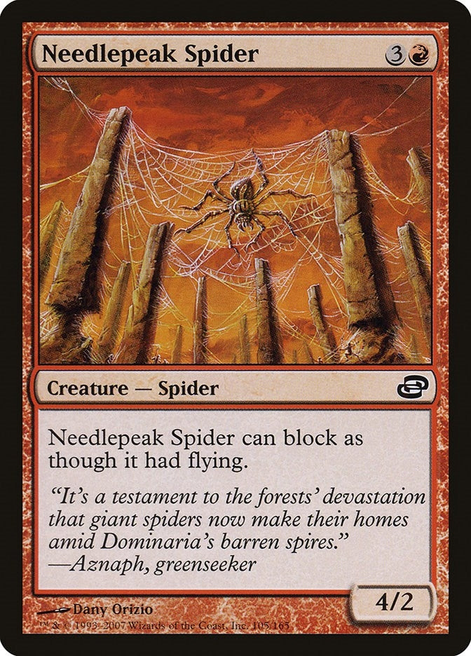 Image for Needlepeak Spider (105) (Planar Chaos) - Magic: The Gathering