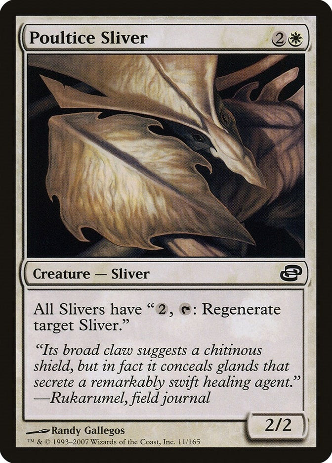 Image for Poultice Sliver (11) (Planar Chaos) - Magic: The Gathering
