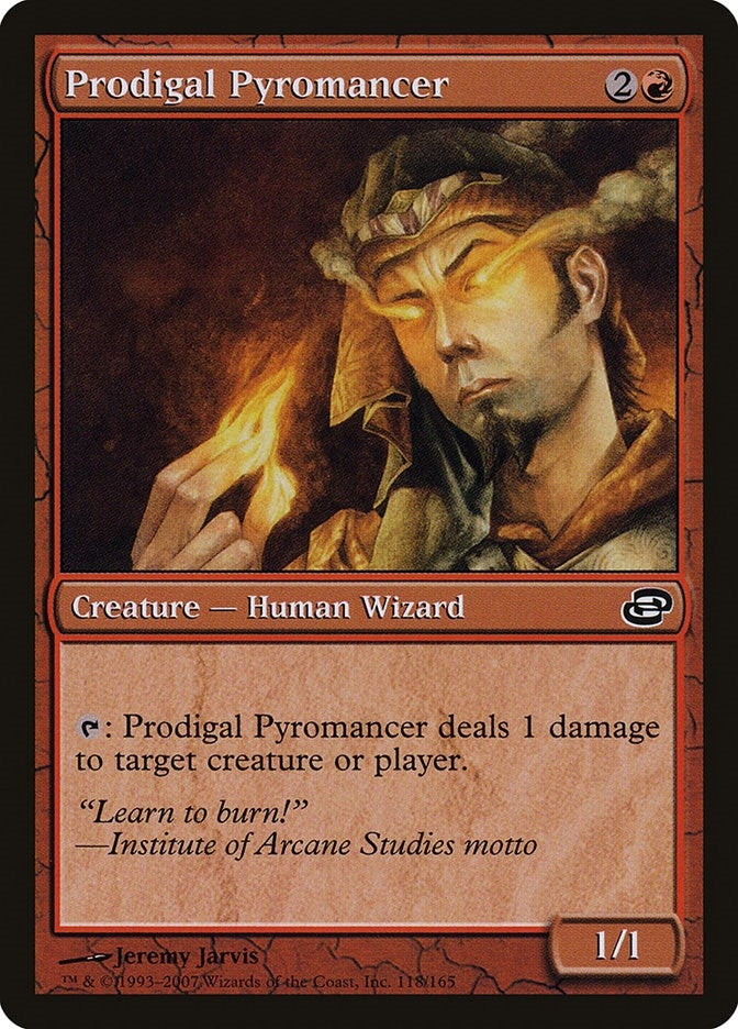 Image for Prodigal Pyromancer (118) (Planar Chaos) - Magic: The Gathering
