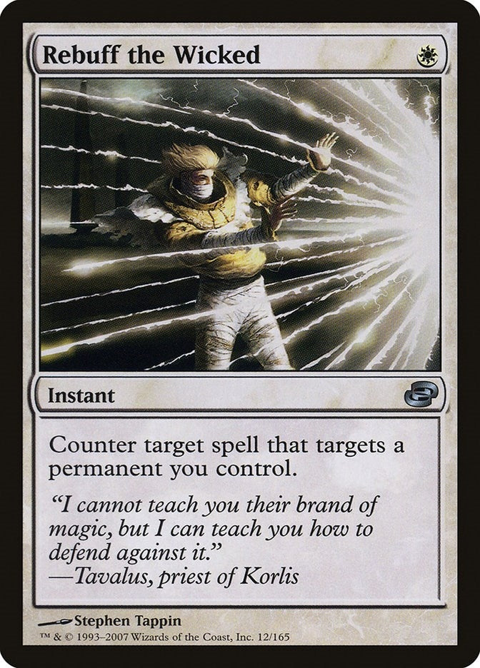 Image for Rebuff the Wicked (12) (Planar Chaos) - Magic: The Gathering
