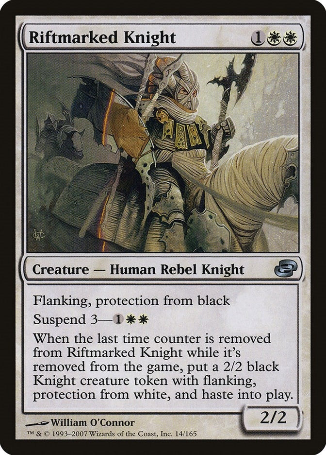 Image for Riftmarked Knight (14) (Planar Chaos) - Magic: The Gathering