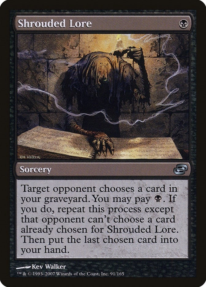 Image for Shrouded Lore (91) (Planar Chaos) - Magic: The Gathering