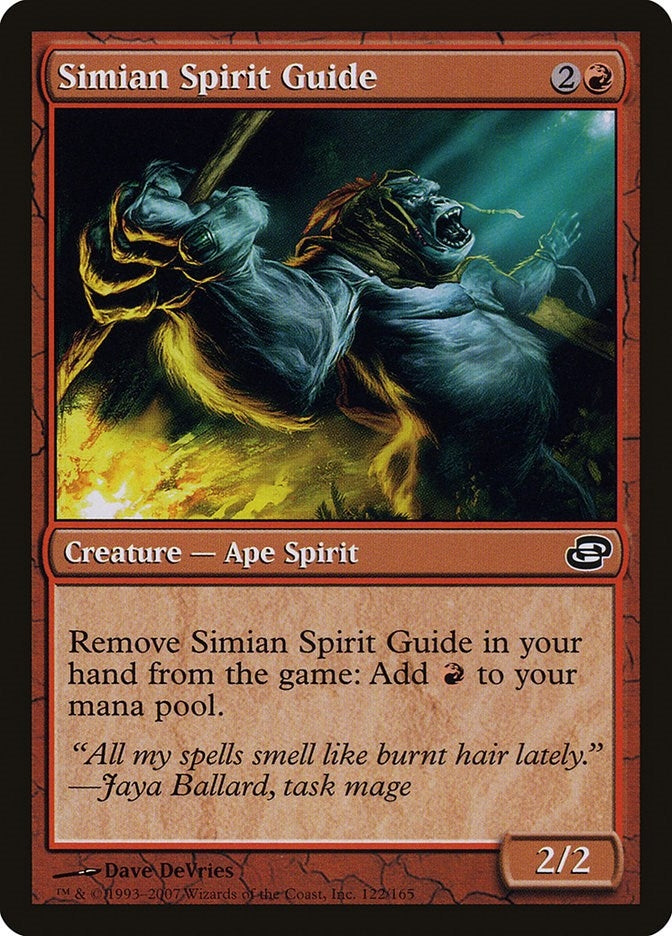 Image for Simian Spirit Guide (122) (Planar Chaos) - Magic: The Gathering