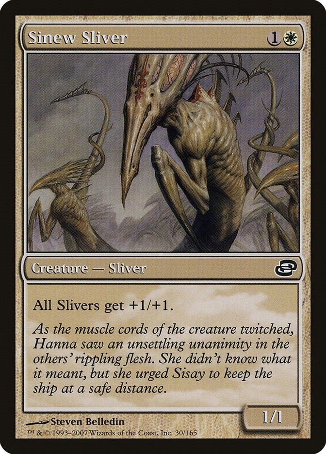 Image for Sinew Sliver (30) (Planar Chaos) - Magic: The Gathering