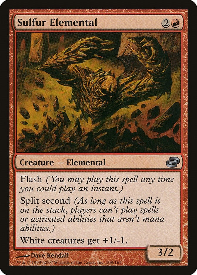 Image for Sulfur Elemental (108) (Planar Chaos) - Magic: The Gathering