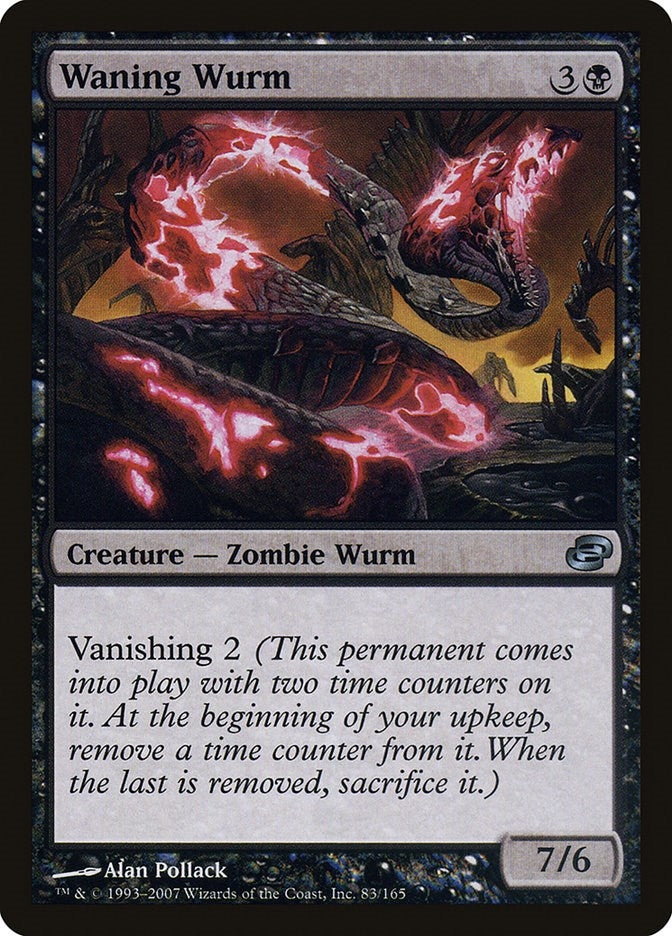 Image for Waning Wurm (83) (Planar Chaos) - Magic: The Gathering