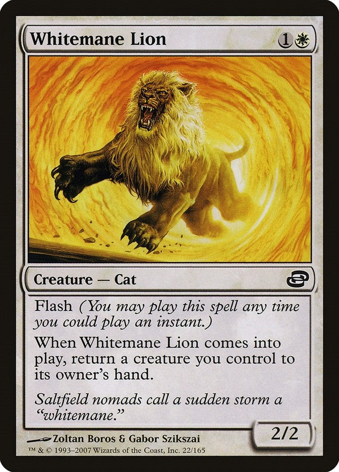 Image for Whitemane Lion (22) (Planar Chaos) - Magic: The Gathering