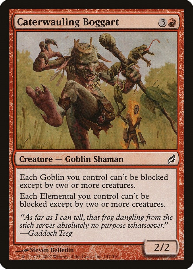 Image for Caterwauling Boggart (157) (Lorwyn) - Magic: The Gathering