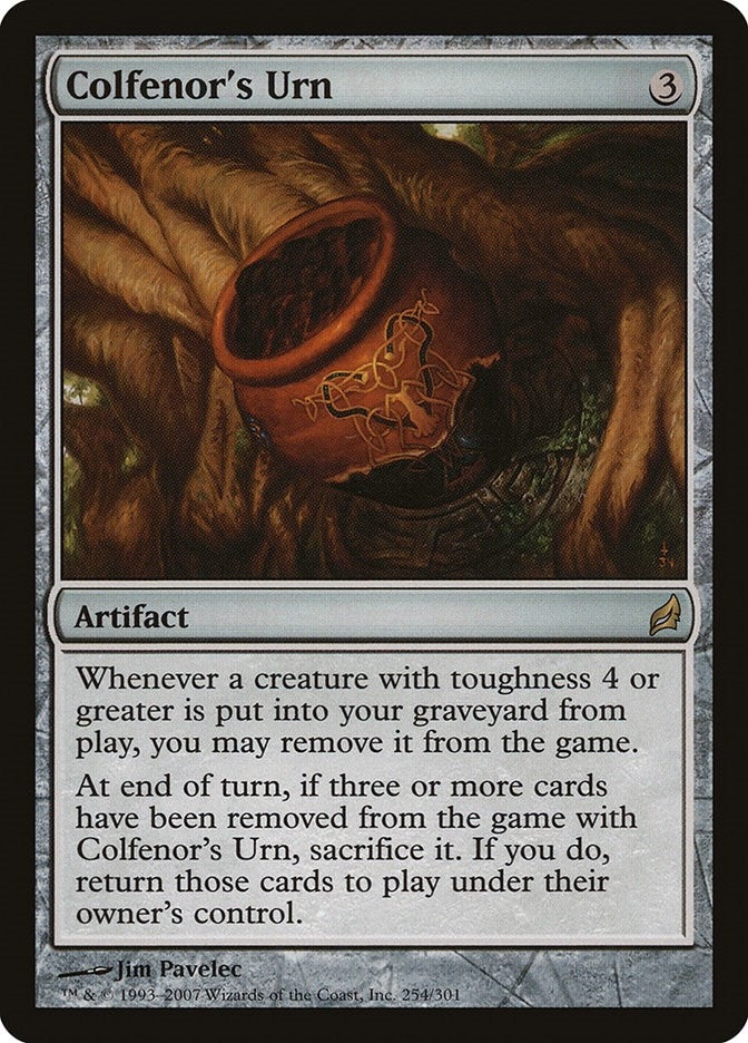 Image for Colfenor's Urn (254) (Lorwyn) - Magic: The Gathering