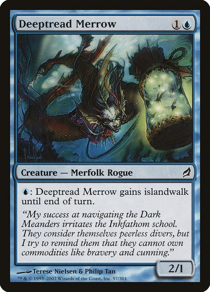 Image for Deeptread Merrow (57) (Lorwyn) - Magic: The Gathering