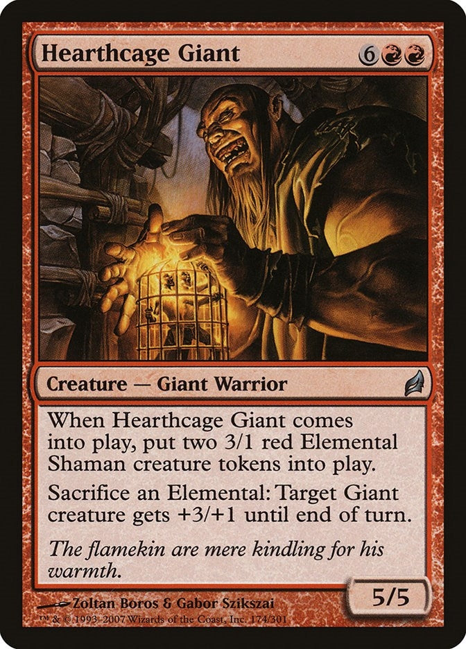 Image for Hearthcage Giant (174) (Lorwyn) - Magic: The Gathering