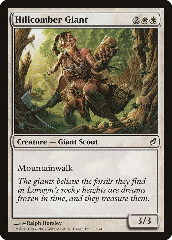 Image for Hillcomber Giant (20) (Lorwyn) - Magic: The Gathering