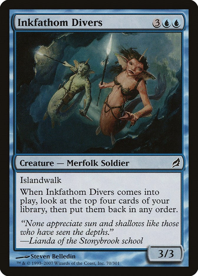 Image for Inkfathom Divers (70) (Lorwyn) - Magic: The Gathering