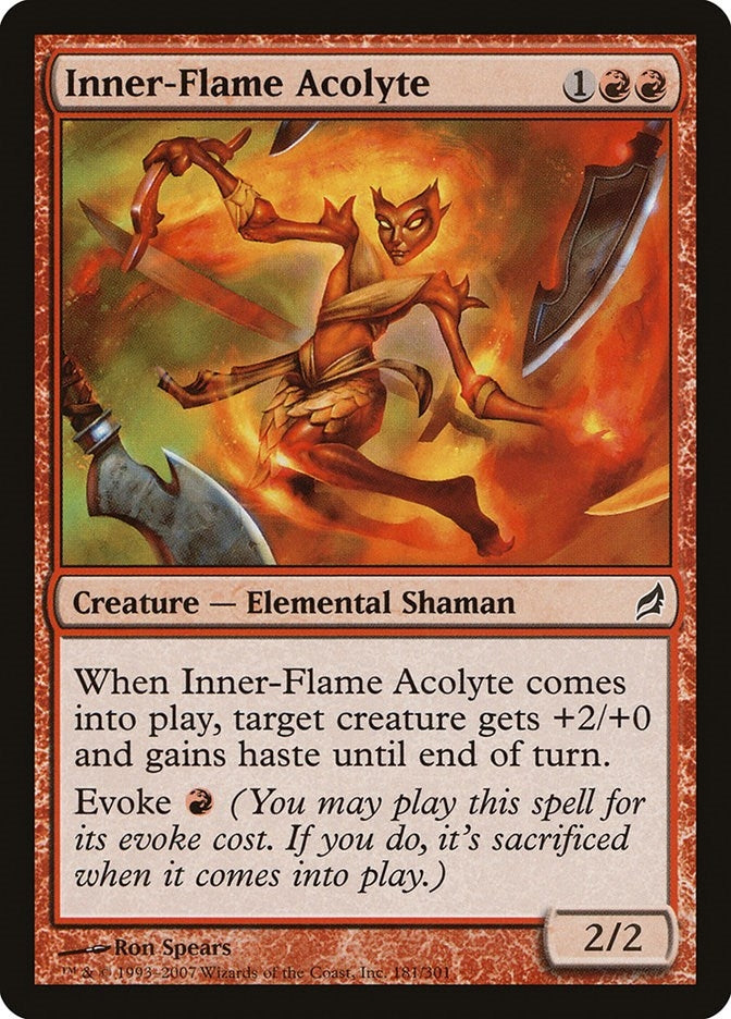 Image for Inner-Flame Acolyte (181) (Lorwyn) - Magic: The Gathering
