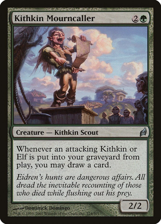 Image for Kithkin Mourncaller (224) (Lorwyn) - Magic: The Gathering