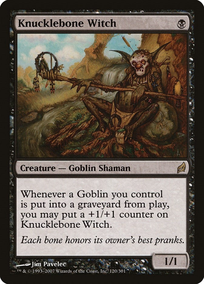 Image for Knucklebone Witch (120) (Lorwyn) - Magic: The Gathering