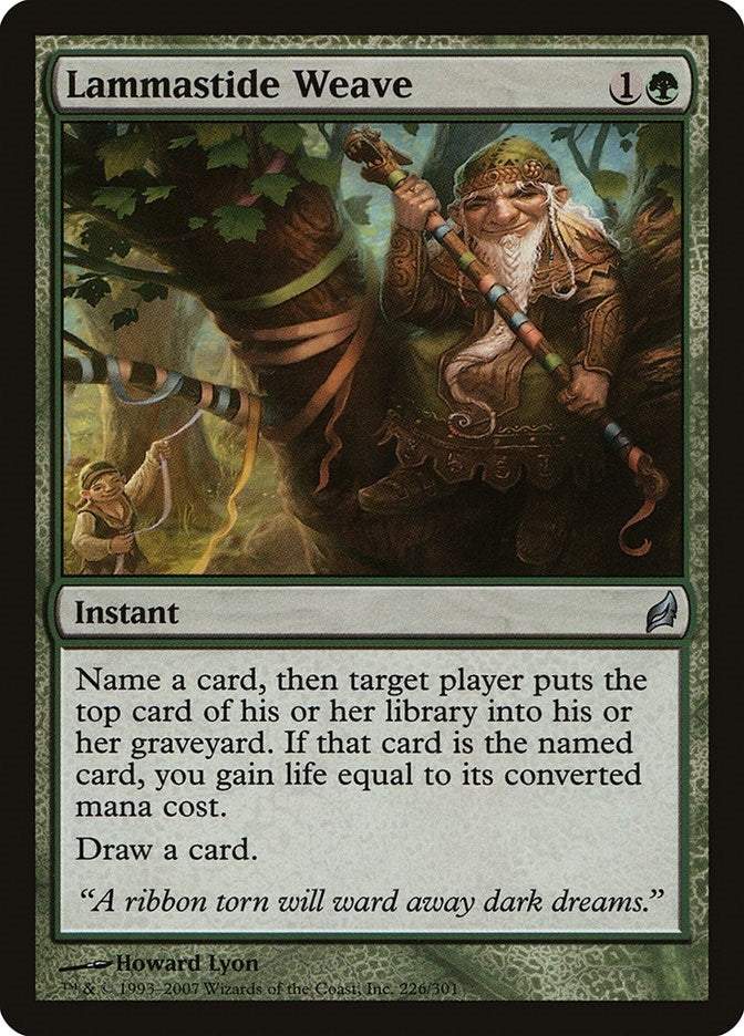 Image for Lammastide Weave (226) (Lorwyn) - Magic: The Gathering